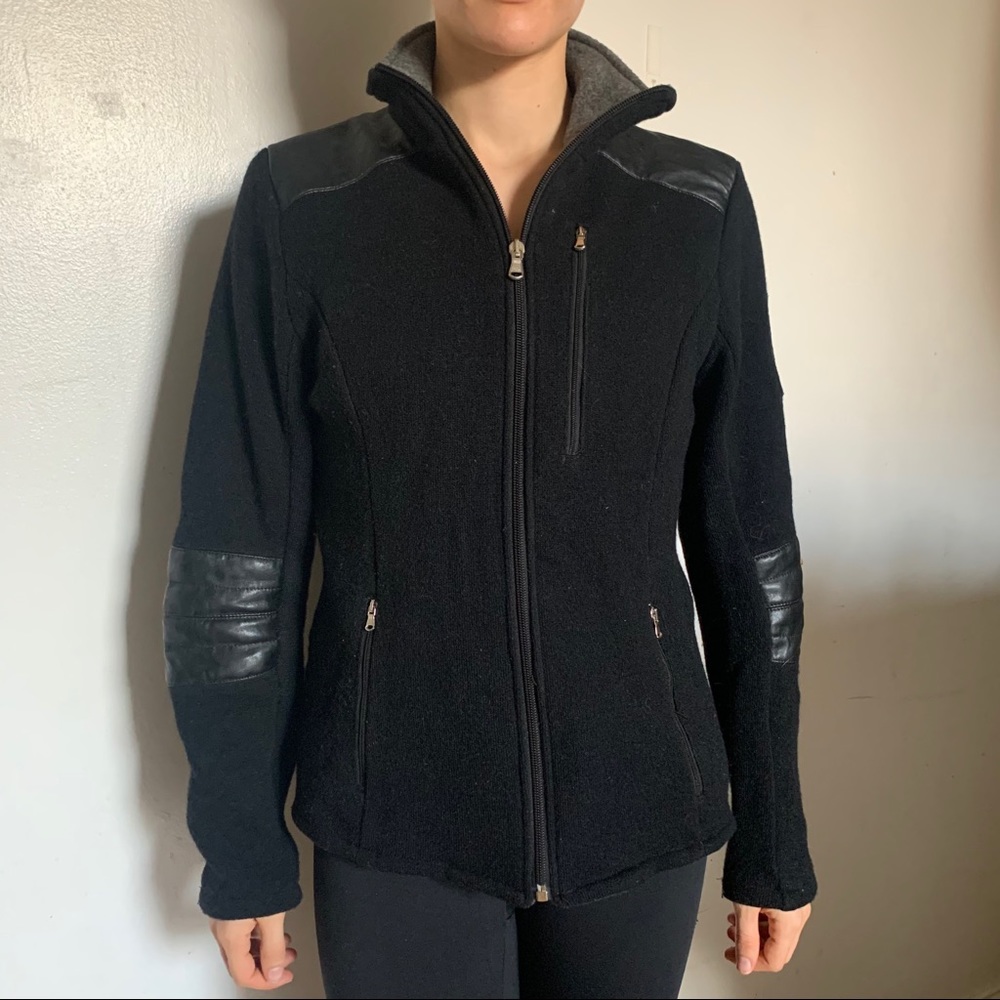 Black Zippered Jacket